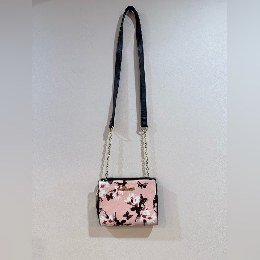 🔥NWOT Steve Madden Pink Floral Women's Bag 🔥 - Picture 3 of 7